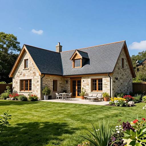 Charming Country Home with Lush Lawn