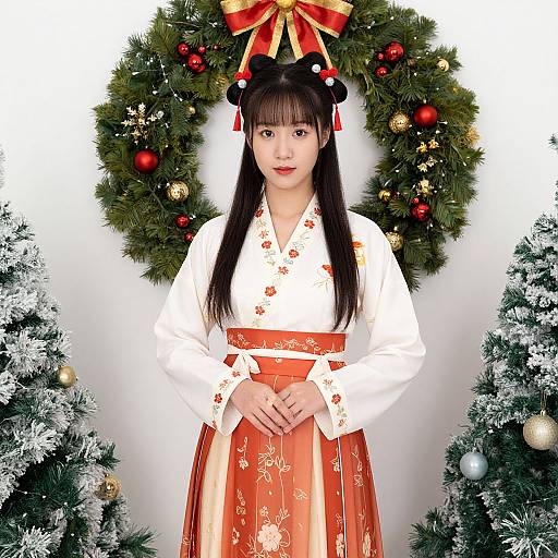 Traditional Chinese Holiday Costume