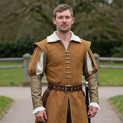 Renaissance English Male Costume Portrait