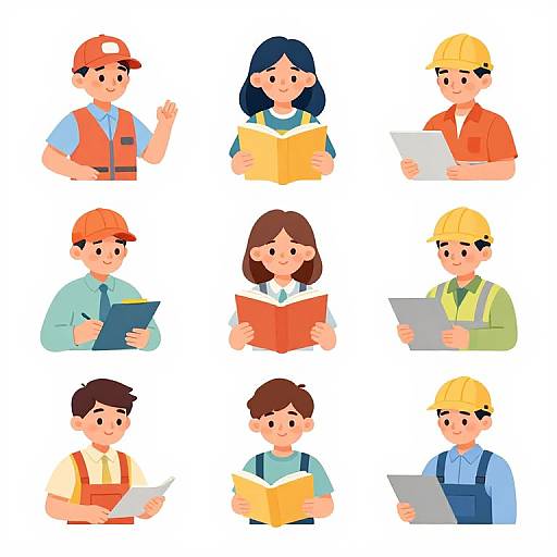 Community Helper Clipart Set