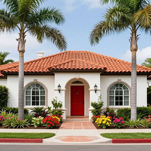 Mediterranean Home with Terracotta Roof