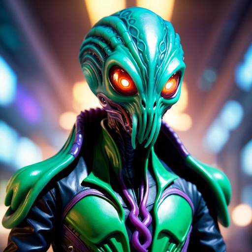 Mysterious Alien Encounter with Tentacles
