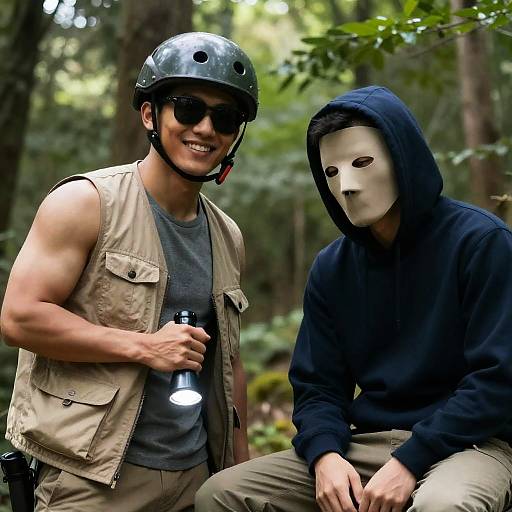 Adventure in the Sunlit Forest