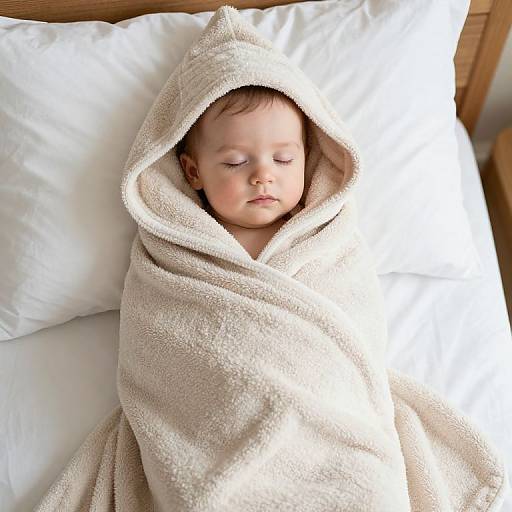 Handmade Hooded Baby Bath Towel