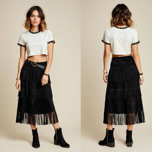 Chic Boho Woman in Casual Style