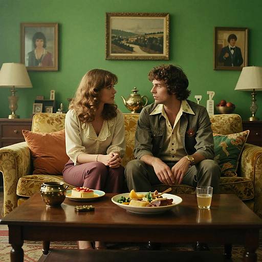 Seventies Couple Abducted in Neon