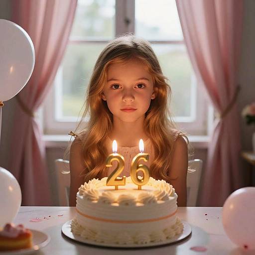 Through Pink Curtains: 26th Birthday Gaze