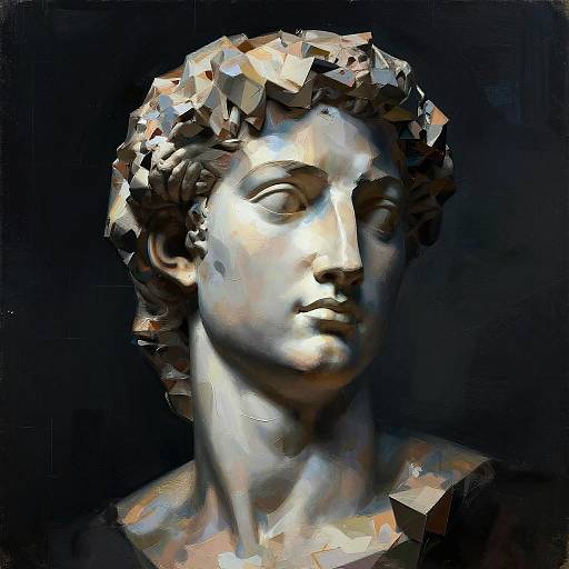 Abstract Female Silhouette Concept Art