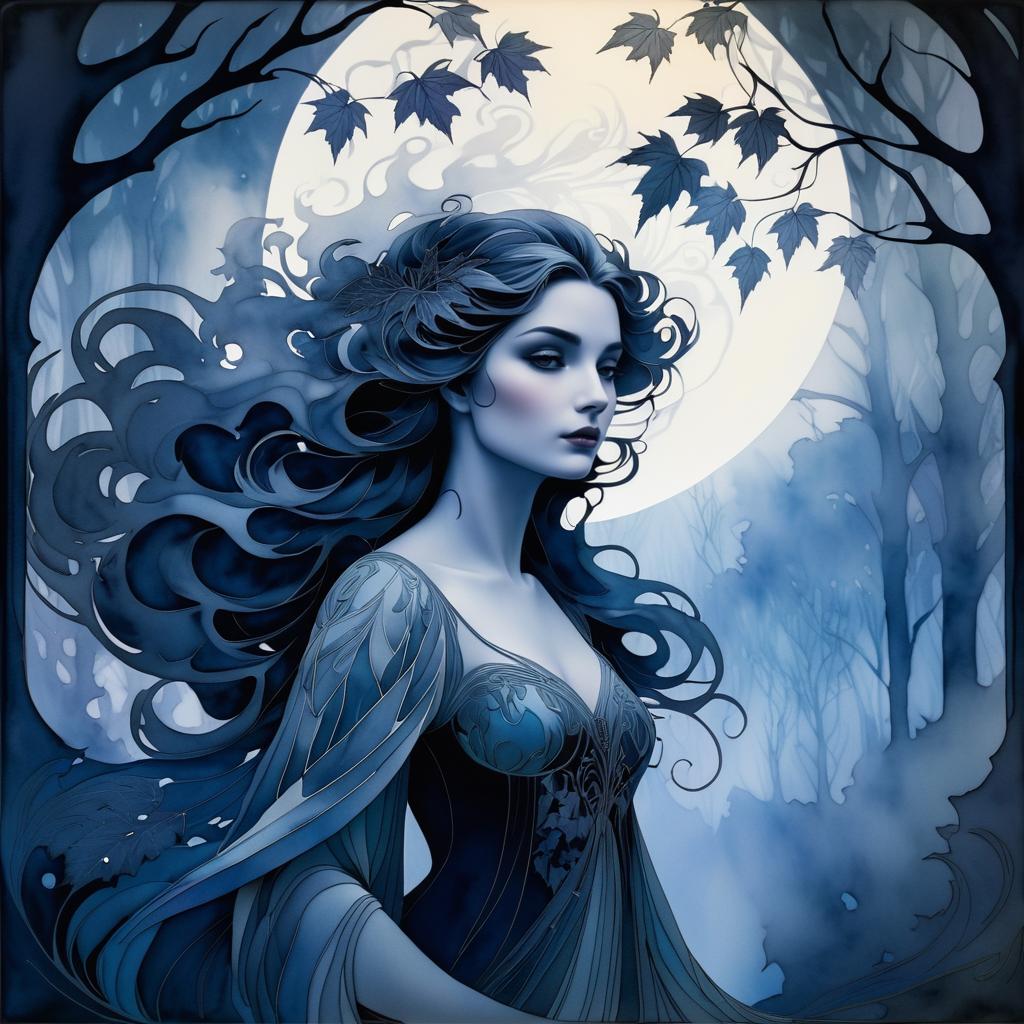 Twilight Shade: A Haunting Beauty