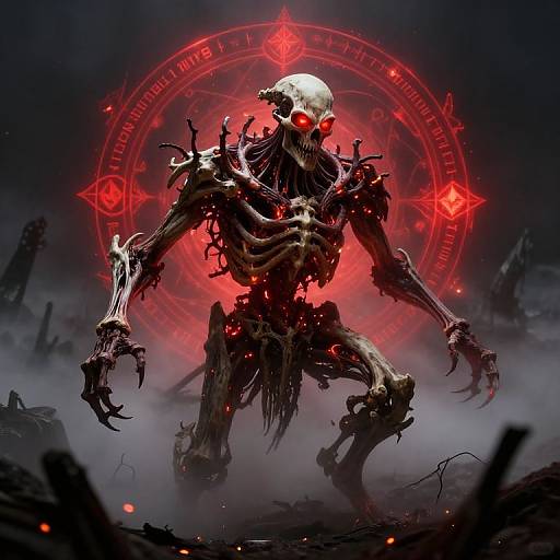 Epic Skeledirge in Fiery Battlefield