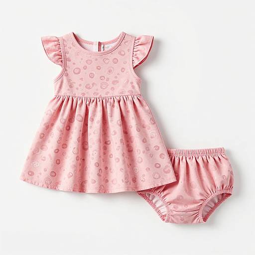 Lilybird Pink Cheetah Dress Set