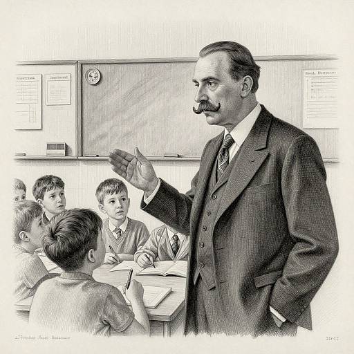 Etching of President Václav Havel Teaching