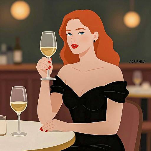 Elegant Evening at the Bar