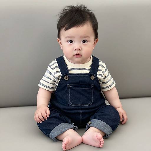 Realistic Baby Boy Going Home Outfit