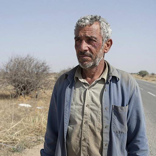 Rural Portrait of a Resilient Man