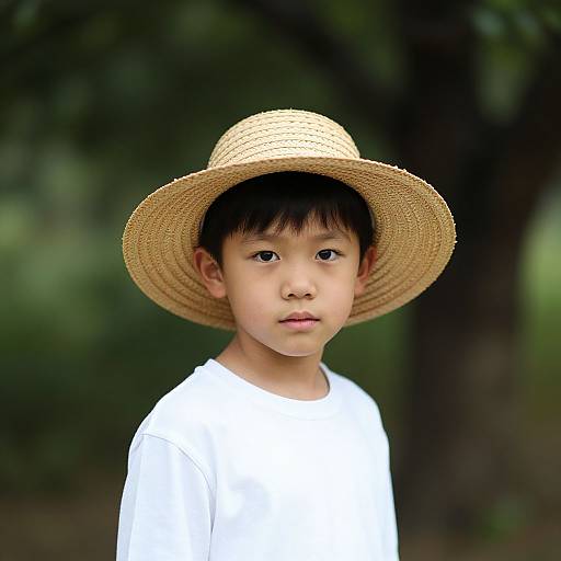 Harvest Day Costume Boy Outdoors