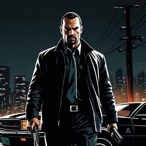 Grand Theft Auto Inspired Hitman Illustration