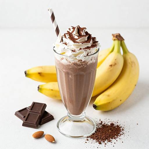 Rich Chocolate Banana Smoothie Delight