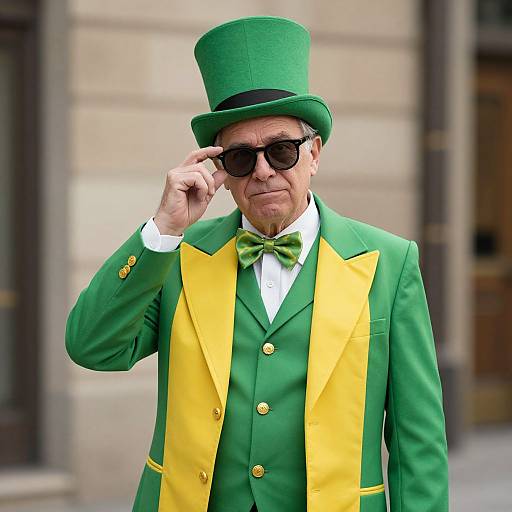 Vintage Riddler Costume Design