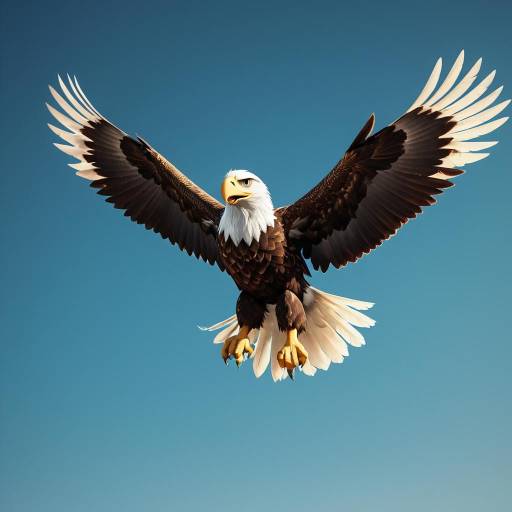 Cinematic 3D Eagle Mascot Design Cinematic 3D Eagle Mascot Design
