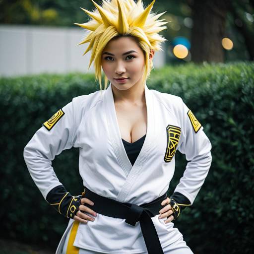 Vibrant Mashirao Ojiro Tailman Cosplay Outfit
