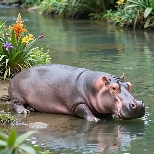 Lean Hippo by Crystal Clear River
