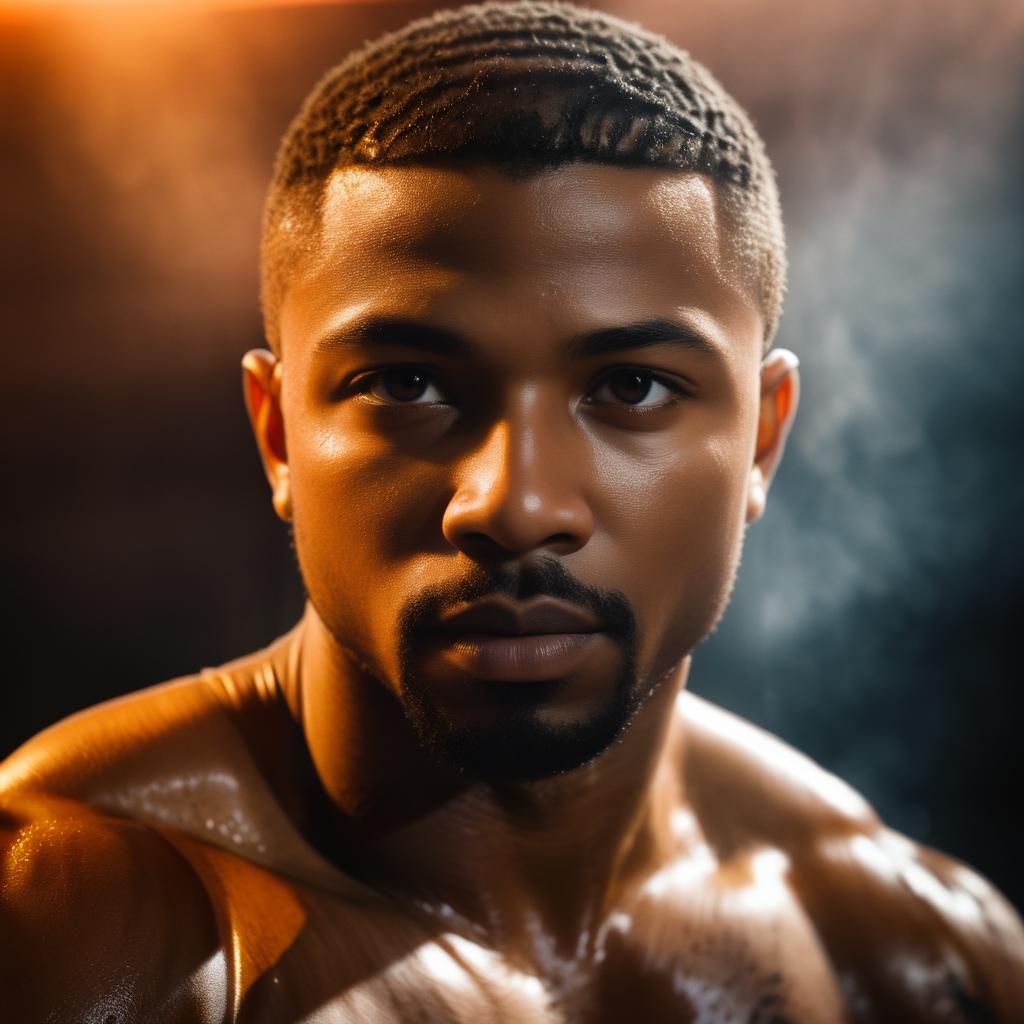 Cinematic Portrait of Michael B. Jordan