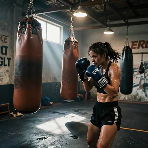 Tara's Gritty Boxing Training