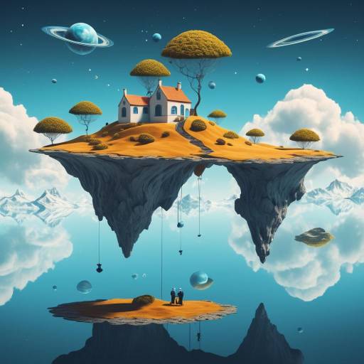 Surreal Cosmic Dreams with Floating Islands Surreal Cosmic Dreams with Floating Islands