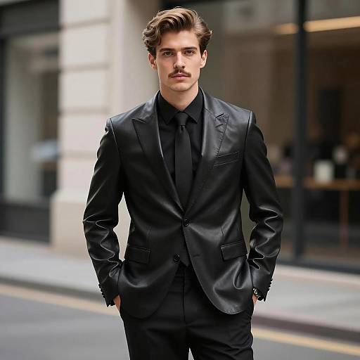 Elegant Portrait of a Confident Man