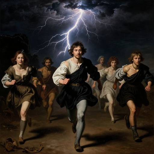 Spandex Runners Through Time