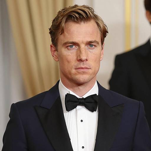 Elegant Man in Tuxedo Portrait