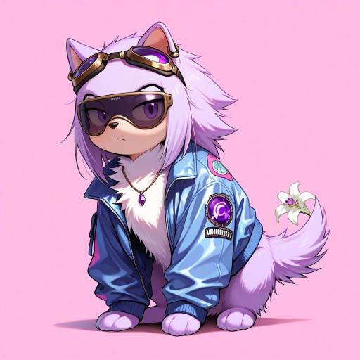 Stylish Hedgehog in Pastel Pink Setting Stylish Hedgehog in Pastel Pink Setting