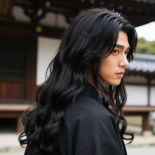 Ultrarealistic Hiroyuki Sanada Hair Art