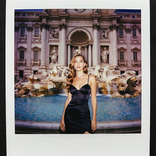 Vintage Glamour Night Festival Scene