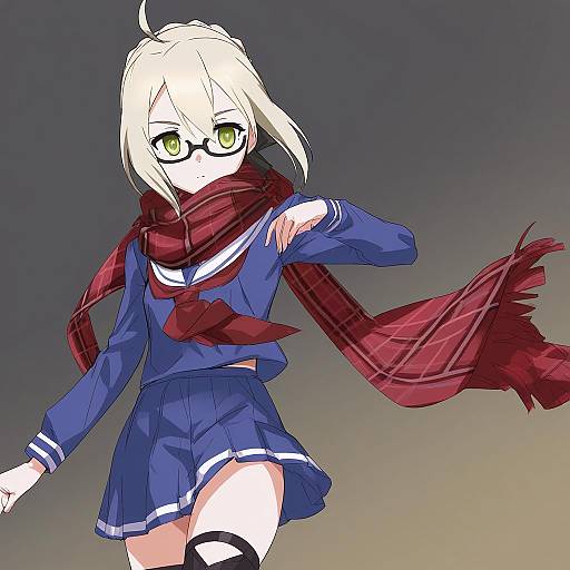 Illustration of Mysterious heroine x alter (first ascension) (fate), fate (series) in the style of Makacoon
