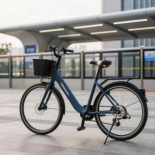 Futuristic Sustainable Commuter Bike
