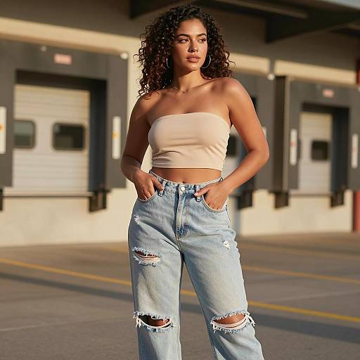 Summer Fashion in Golden Hour Glow