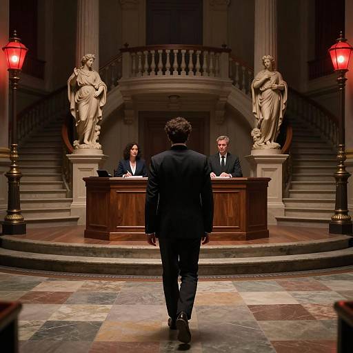 Elegant Exit from a Grand Stage