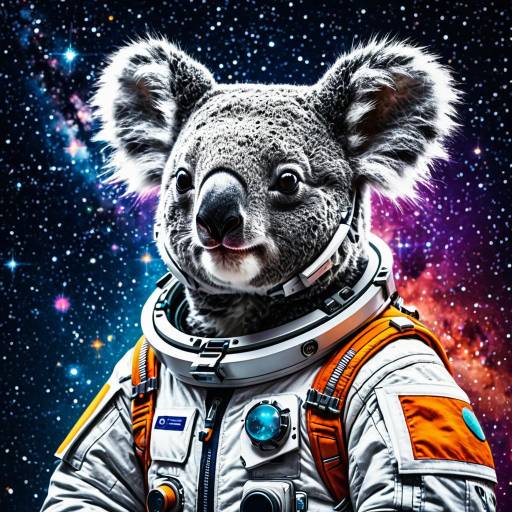 Cosmic Koala Adventures in Space
