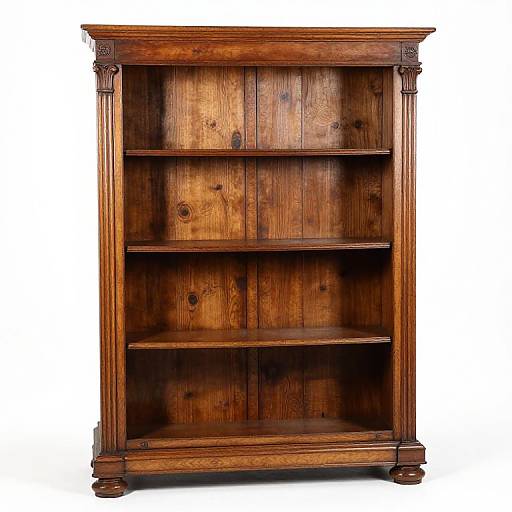 19th Century French Oak Bookcase