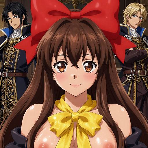 Detailed Anime Girl Portrait