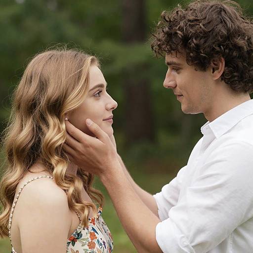 Intimate Forest Portrait of Couple
