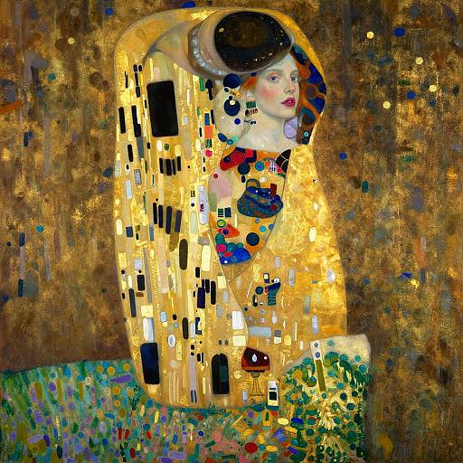 Gilded Auburn Profile in Landscape