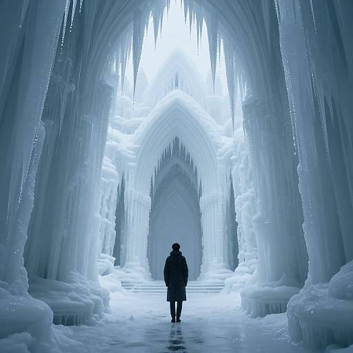 Ethereal Icicle Cathedral Symphony