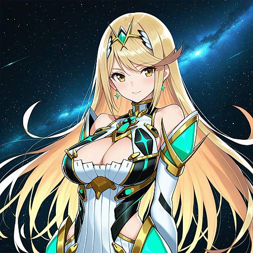 Mythra from Xenoblade Chronicles Artwork