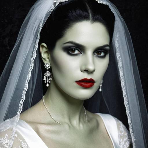 Realistic Bride Frankenstein Costume Portrait