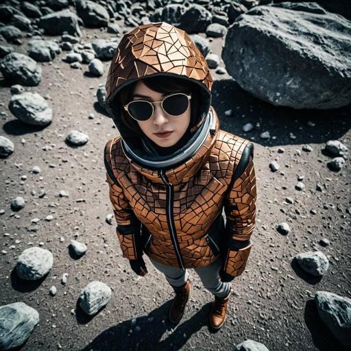 Asteroid-Inspired Deimos Cosplay Outfit