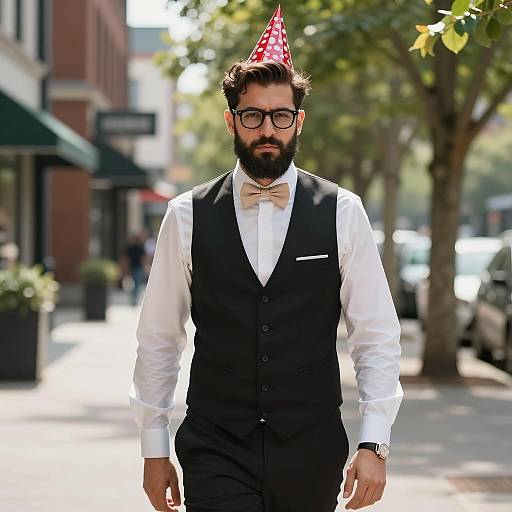 Stylish Man's Birthday Party Outfit