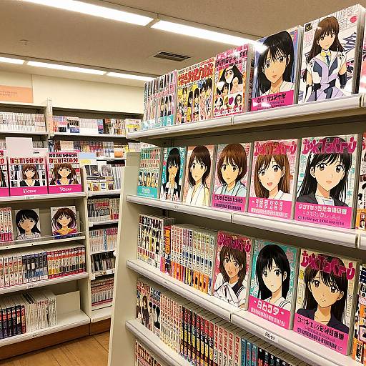 Anime-Inspired Bookstore in Shinjuku